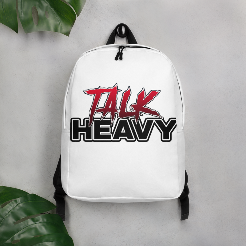 Minimalist Talk Heavy Backpack